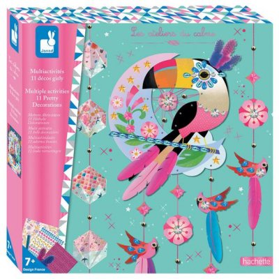 JANOD Kit cr&eacute;atif coffret multi activit&eacute;s 11 d&eacute;cos girly J07888