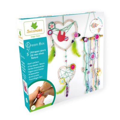 FAUJAS Kit cr&eacute;atif  Dream Box Grand mod&egrave;le Attrape R&ecirc;ves Nature