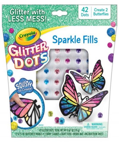 GOLIATH Kit cr&eacute;atif  Glitter Dots Sparkle 3D Fills
