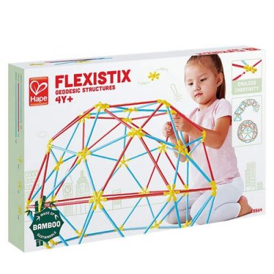 HAPE Kit cr&eacute;atif  Flexistix Structures g&eacute;od&eacute;siques