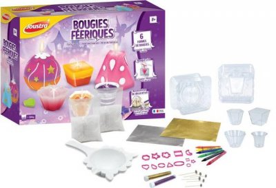 JOUSTRA Kit cr&eacute;atif  Bougies F&eacute;eriques
