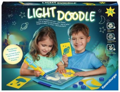 RAVENSBURGER Kit cr&eacute;atif Lightdoodle 