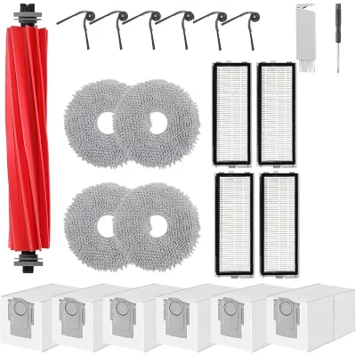 INF Kit d'accessoires de remplacement pour aspirateur robot Roborock Qrevo Series - QV35A/QV35