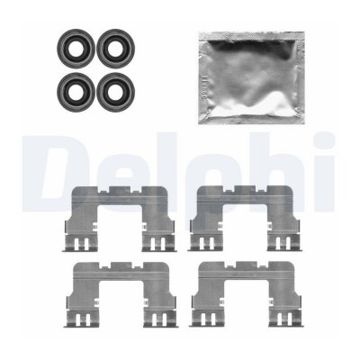 DELPHI Kit d'accessoires pour plaquette de frein &agrave; disque  LX0617