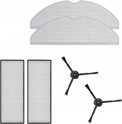 ROBOROCK Kit d&acute;accessoires  avec serpilli&egrave;res filtre HEPA et brosse la