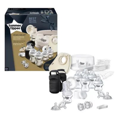 TOMMEE TIPPEE Kit d&rsquo;allaitement et st&eacute;rilisateur 