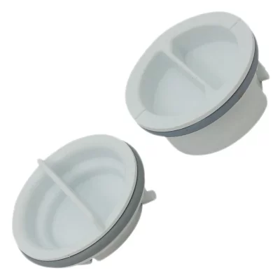 ARISTON Kit de 2 bouchons rincage blanc pour lave vaisselle Indesit scholtes