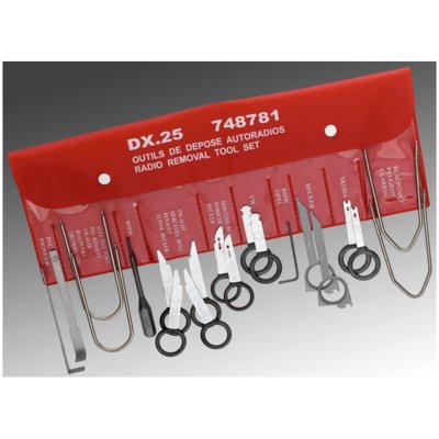 FACOM Kit de 20 outils de d&eacute;pose autoradio -  - DX.25PB