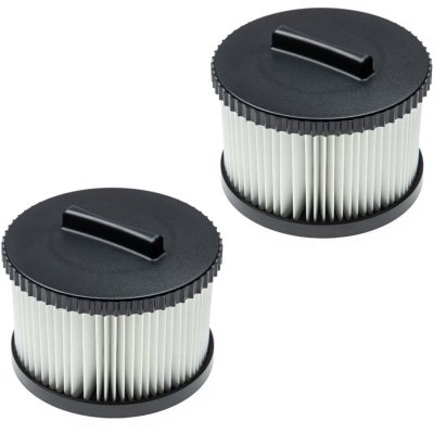 VHBW Kit de 2x Filtres d'aspirateur compatible avec Dewalt DWV9340-XJ aspirateur - Filtre hepa - 