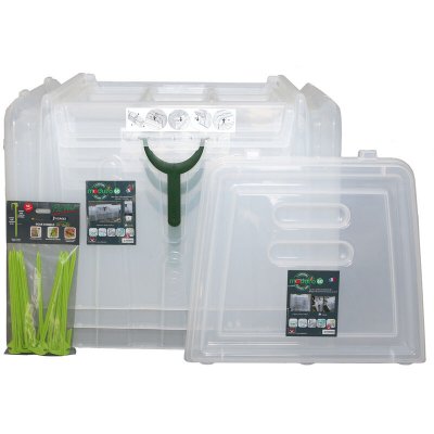 MODULO Kit de 3 mini serres Modul'o 60 - L 79 x l 59 x H 50 cm - MV Industrie