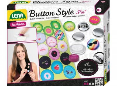 LENA Kit de conception de pins de mode pour enfants 