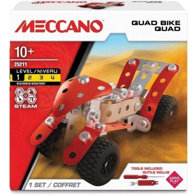 Kit De Construction Meccano Quad - 85 Pi&egrave;ces, Outils Inclus-Meccano
