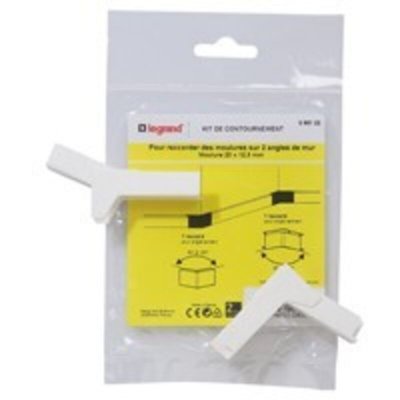 LEGRAND Kit de contournement pour moulure  - 20 x 12,5 mm