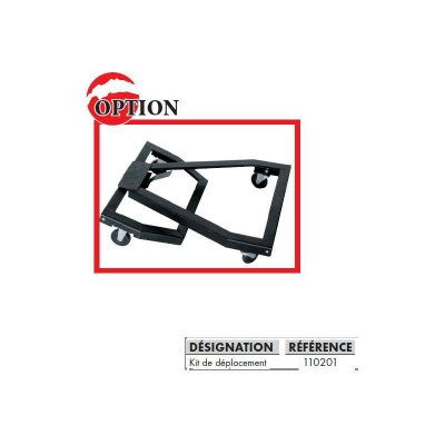 LEMAN Kit De D&eacute;placement Pour Scie A Ruban Sru355  110201