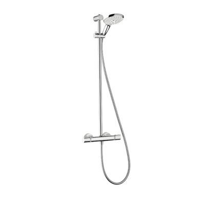 HANSGROHE Kit de douche thermostatique  MySelect S150 Semipipe