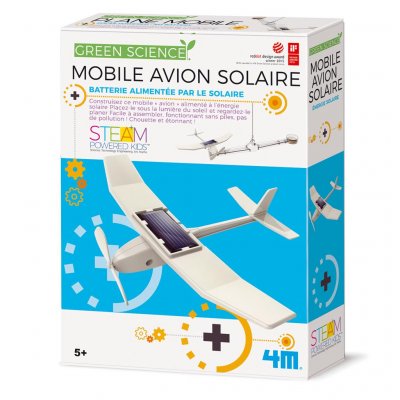 4M Kit de fabrication green science : avion solaire 5663376