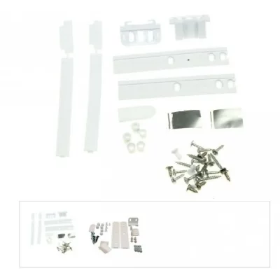 WHIRLPOOL Kit de fixation porte frigo integrable + systeme glissiere pour refrigerateur - 7348549