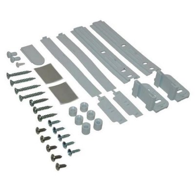 WHIRLPOOL Kit de fixation porte frigo int&eacute;grable + syst&egrave;me glissi&egrave;re pour refrigerateur 
