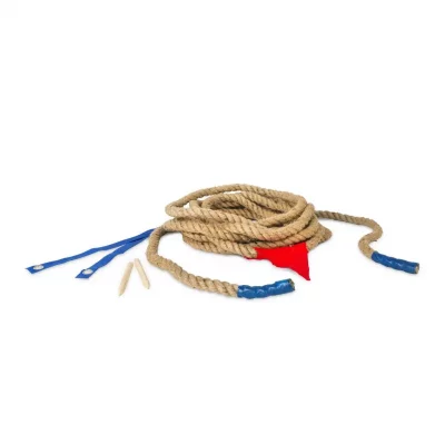 BS TOYS Kit de jeu tir &agrave; la corde 10 m