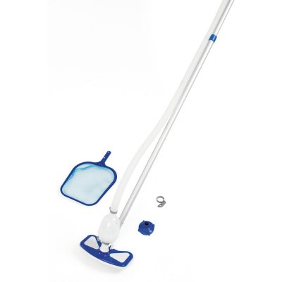 BESTWAY Kit de nettoyage complet pour piscine - Livraison gratuite - Bleu