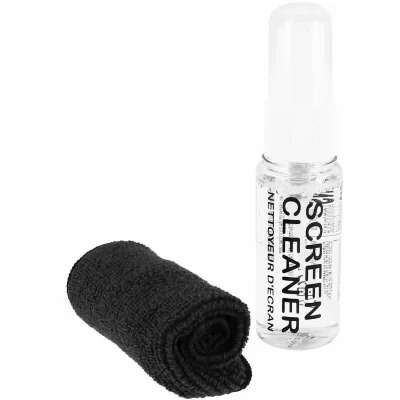 AKASHI Kit de nettoyage &eacute;cran antibact&eacute;rien 2-en-1 - 