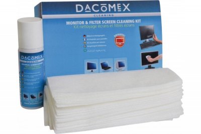 DACOMEX Kit De Nettoyage &Eacute;cran Lcd/plat 70ml Et Chiffons 