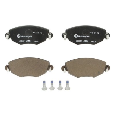 ATE Kit de plaquettes de frein frein &agrave; disque  Ceramic 13.0470-3987.2