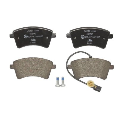 ATE Kit de plaquettes de frein, frein a disque  - TEVES 13.0460-2743.2