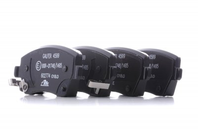 ATE Kit de plaquettes de frein, frein a disque  - TEVES 13.0460-2774.2