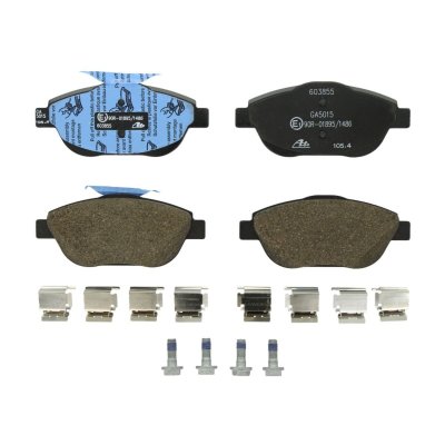 ATE Kit de plaquettes de frein, frein &agrave; disque  - TEVES 13.0460-3855.2