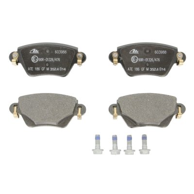 ATE Kit de plaquettes de frein, frein a disque  - TEVES 13.0460-3988.2