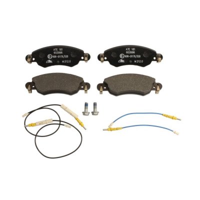 ATE Kit de plaquettes de frein, frein a disque  - TEVES 13.0460-3996.2