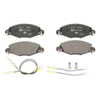 ATE Kit de plaquettes de frein, frein &agrave; disque  - TEVES 13.0460-3998.2
