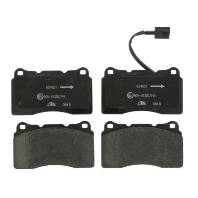 ATE Kit de plaquettes de frein, frein &agrave; disque  - TEVES 13.0460-4851.2
