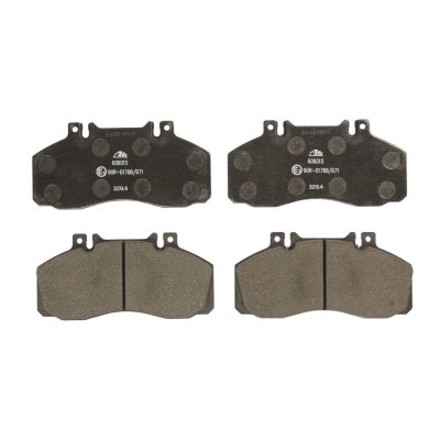 ATE Kit de plaquettes de frein, frein a disque  - TEVES 13.0460-6015.2
