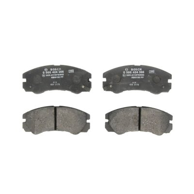 BOSCH Kit de plaquettes de frein, frein &agrave; disque  0 986 424 366