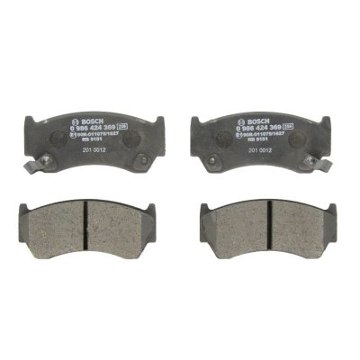 BOSCH Kit de plaquettes de frein, frein &agrave; disque  0 986 424 369