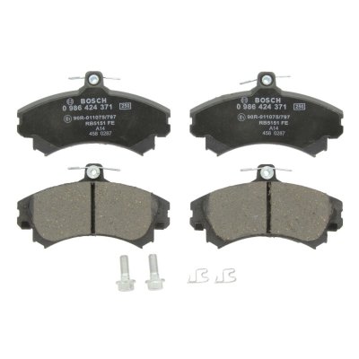 BOSCH Kit de plaquettes de frein, frein &agrave; disque  0 986 424 371