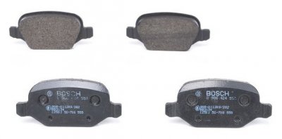 BOSCH Kit de plaquettes de frein, frein &agrave; disque  0 986 424 553