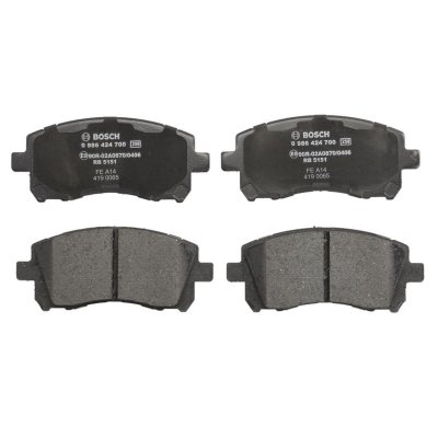 BOSCH Kit de plaquettes de frein, frein &agrave; disque  0 986 424 700