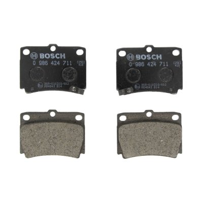 BOSCH Kit de plaquettes de frein, frein &agrave; disque  0 986 424 711