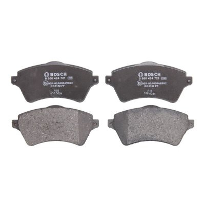 BOSCH Kit de plaquettes de frein, frein &agrave; disque  0 986 424 721