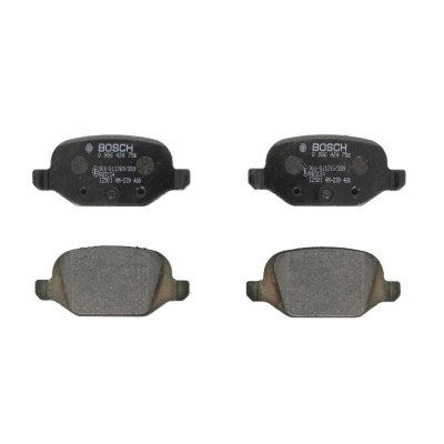 BOSCH Kit de plaquettes de frein, frein &agrave; disque  0 986 424 756