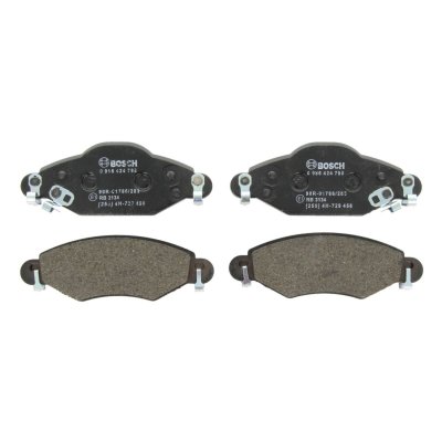BOSCH Kit de plaquettes de frein, frein &agrave; disque  0 986 424 788
