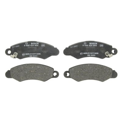 BOSCH Kit de plaquettes de frein, frein &agrave; disque  0 986 424 804
