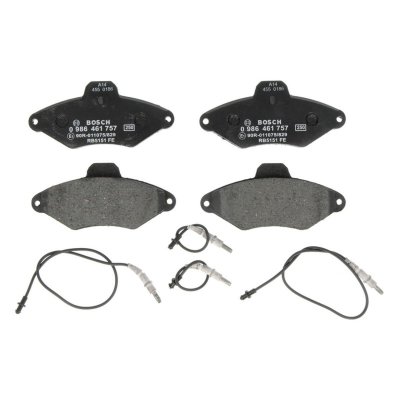 BOSCH Kit de plaquettes de frein, frein &agrave; disque  0 986 461 757