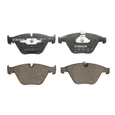 BOSCH Kit de plaquettes de frein, frein &agrave; disque  0 986 494 036