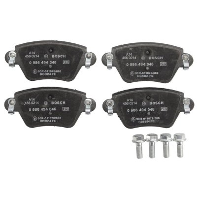 BOSCH Kit de plaquettes de frein, frein &agrave; disque  0 986 494 046