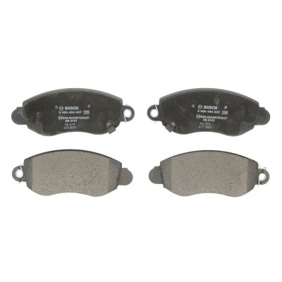 BOSCH Kit de plaquettes de frein, frein &agrave; disque  0 986 494 047