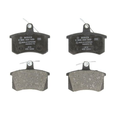 BOSCH Kit de plaquettes de frein, frein &agrave; disque  0 986 494 059